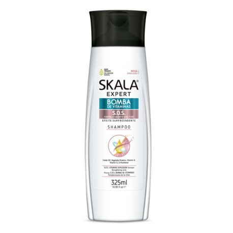 SHAMPOO BOMBA DE VITAMINAS SOS SKALA