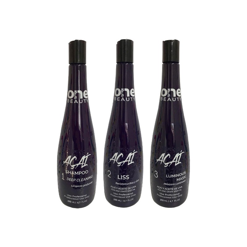 Kit Pure Beauty Professional Premium Açaí Reconstrução 0211 - Kit