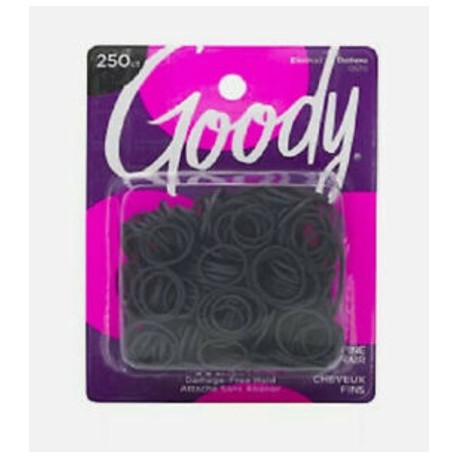 ELASTICOS NEGROS GOODY 12670