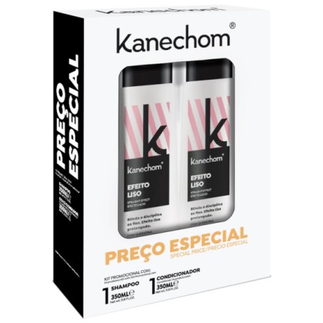 KIT SHAMPOO + ACONDICIONADOR EFEITO LISO KANECHOM